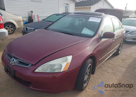 2005 Honda Accord 2.4 Ex из США, поврежденный, VIN 1HGCM56775A113529